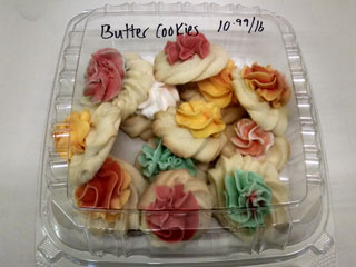 butter cookies